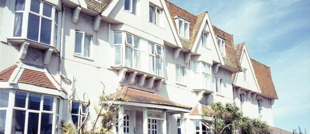 Period hotel building in Paignton